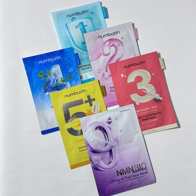 [numbuzin] No.1 / No.2 / No.3 / No.4 / No.5 / No.9 Sheet Mask 27ml From Korea
