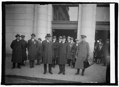 Photo:Colonel John Coolidge & Gov. Billings, 3/3/25