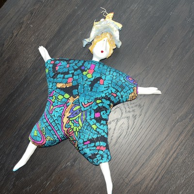 Poupee Millet Doll with Steam Boat On Hat