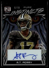 2023 Pro Set Pure - Pure Instincts Auto Clear Spectrum #PI-ATP A.T. Perry 6/10