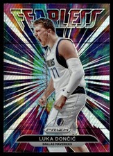 2021-22 Panini Prizm Fearless Hyper Luka Doncic #10