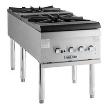 Vulcan VSP200F Natural Gas 2 Burner Stock Pot Range - 220,000 BTU