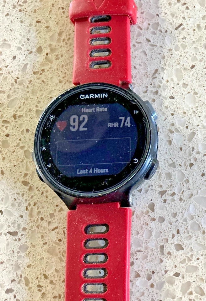 Garmin Smartwatch, GPS, Black with red strap - Sell for Charity - Image 3 of 4