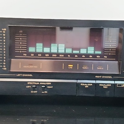 Sansui SE-80 Graphic Equalizer 10 Band Spectrum Analyzer Vintage