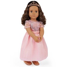 Our Generation Estrella 18" Doll with Pink Gown  Tiara