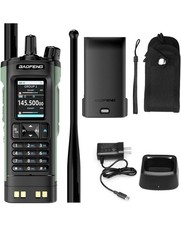 BAOFENG UV32 Amateur Walkie Talkie USB Type C Aviation Radio GPS Bluetooth APP