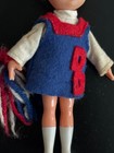 SUPER RARE ! VINTAGE HASBRO 1966 " GO-TEAM-GO # 8511 DOLLY DARLINGS " — photo 5