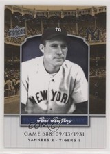 2008 Upper Deck Yankee Stadium Legacy Red Ruffing #YSL688 HOF 0q3
