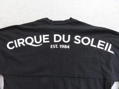 Cirque Du Soleil Spirit Jersey Shirt Mens Large Black Tout Est Possible Graphic