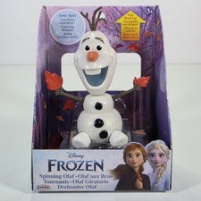 Disney Frozen II 4" Spinning Olaf Pupazzo di Neve Arms Spins Modellino da Collezione