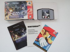 STAR WARS Shadows Of The Empire (Nintendo 64 - 1996 ) CIB with Manuals