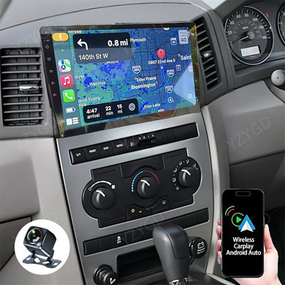 Apple Carplay For Jeep Grand Cherokee 2005-2011 Stereo Car Radio GPS Navi Screen
