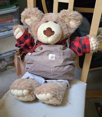 Vintage 1985 Furskins Babbage Patch Bear Xavier Robert s