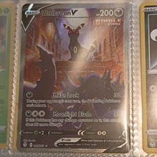 Pokémon Umbreon v Holo Ultra Rare TCG Card Evolving Skies 189/203 on eBay