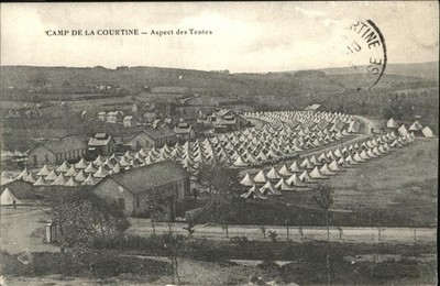 La Courtine Camp Aspect des Tentes
