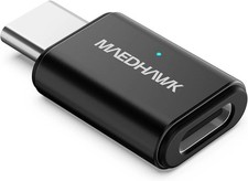 MaedHawk Bypass Motorcycle CarPlay Bluetooth Headset Adapter with Black