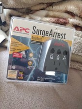 APC SurgeArrest Notebook Laptop Surge Protector 400V Rated Model PNote1 New
