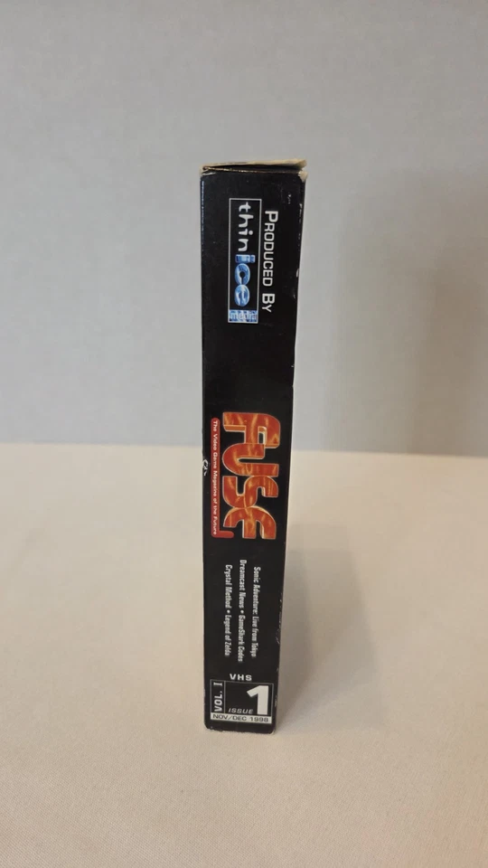 Fuse VHS Magazine #1 Sonic Adventure Legend Zelda Game Preview 1998 Tested ✔️ EX - Image 2 of 4