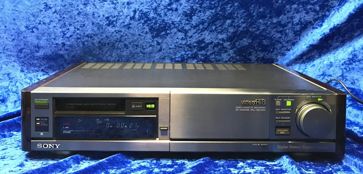 Magnétoscope Vidéo8 Sony EV-A200 – Révisé, Garanti 1 An, Fonctionnel