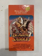 Blazing Saddles VHS 1991 Comedy Original Release Warner Home Video