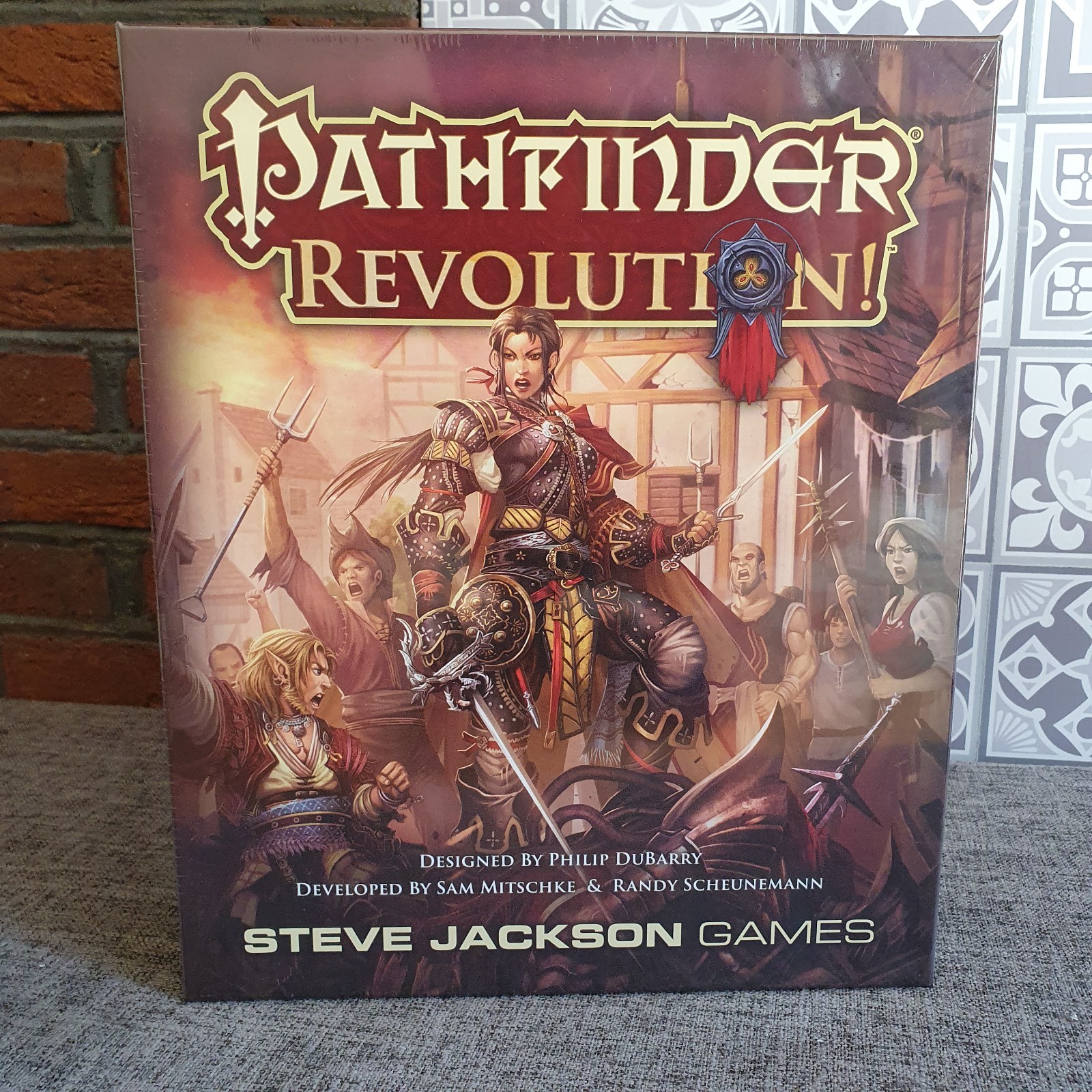 Pathfinder Revolution Board Game - Steve Jackson Games - New & Sealed