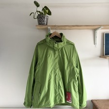 Mountain Warehouse Green Fleece Lined Waterproof Jacket Womens Size 22 Brand New