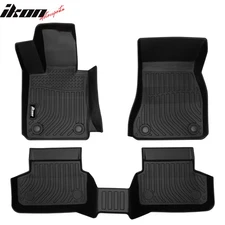 Fits 17-23 BMW 5-Series G30 5-Seat TPE 3D Molded Floor Mats Heavy Duty Liners