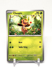 Chespin - 005/086 005/086 Pokemon ME04: Chaos Rising CRI NM