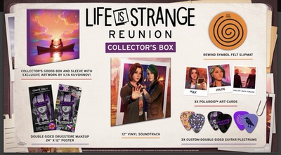 #ad #ad LIFE IS STRANGE: REUNION COLLECTOR#x27;S BOX Limited Exclusive Square Enix Presale $228.00