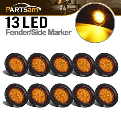 Luces de Marcado Ambar para Remolque con Ojales de Goma e Impermeables 10
