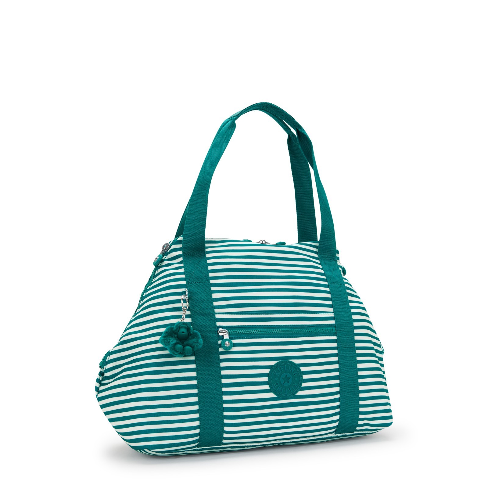 Kipling ART M Travel Tote - Parasol Stripes RRP £107 image 4