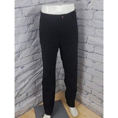 NWOT Mott & Bow Men's Everyday Comfort Slim Chino Pants in Black Size 40 40x32