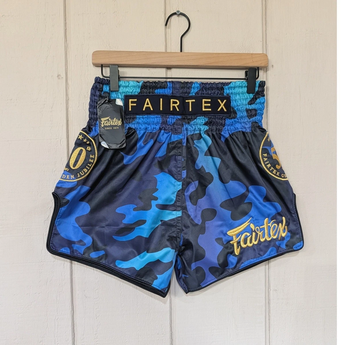 Las mejores ofertas en Azul Talla M Pantalones cortos de boxeo y