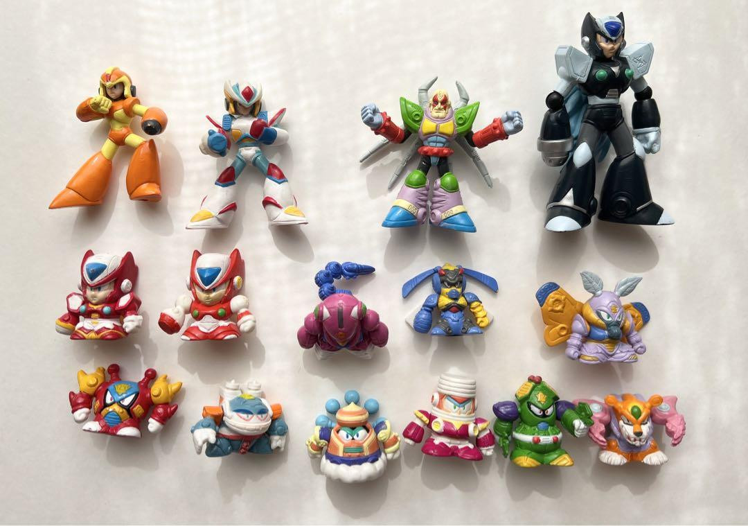 Mega Man X Rock Man X Vintage Figure 1990~2005 Japanese