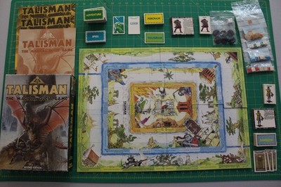 Talisman The Magical Quest Spiel 2. Edition + Dungeon Karten Games Workshop Set 1