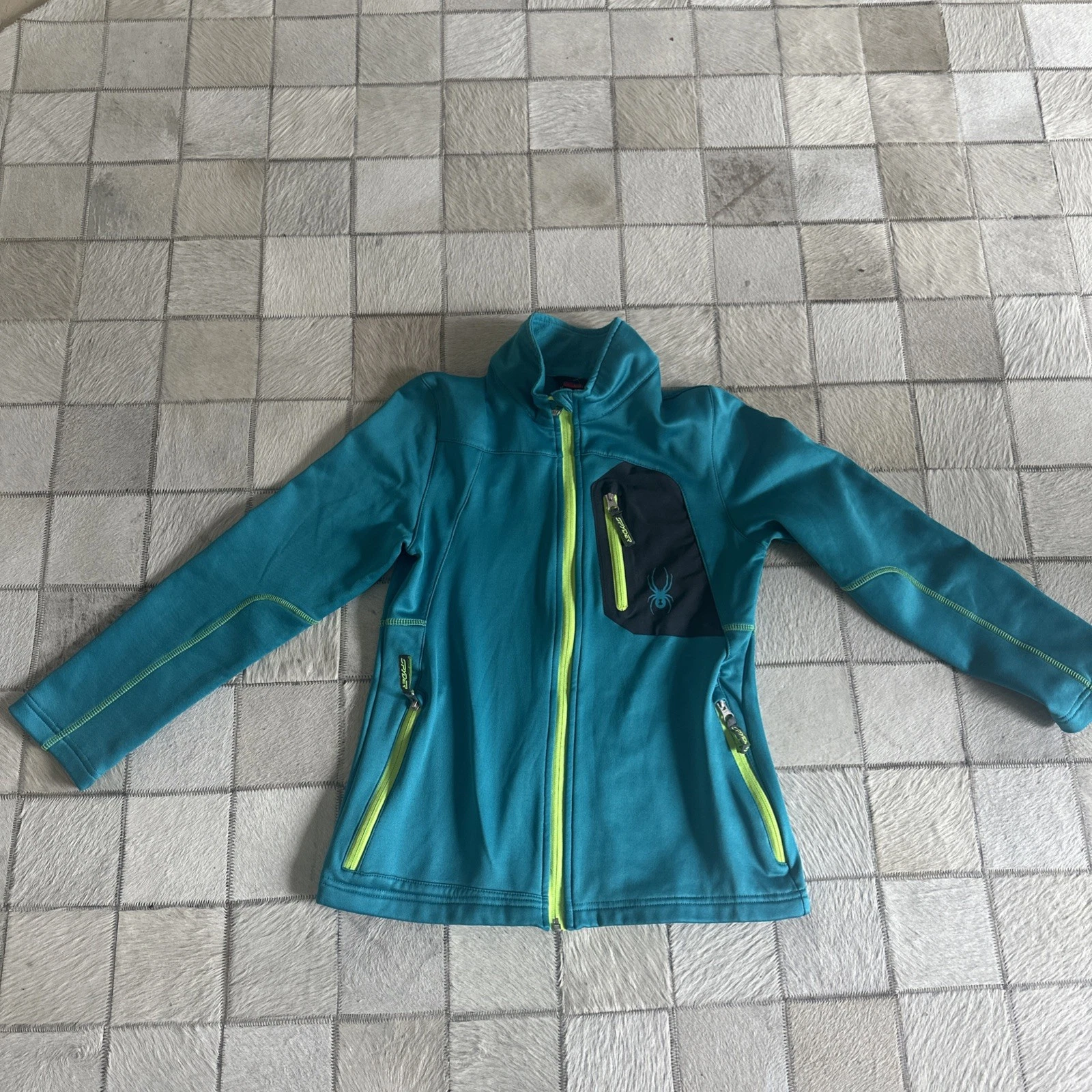 Spyder Jacket Youth Large Full Zip Kids Outdoor Winter Fleece
Opens in a new window or tab