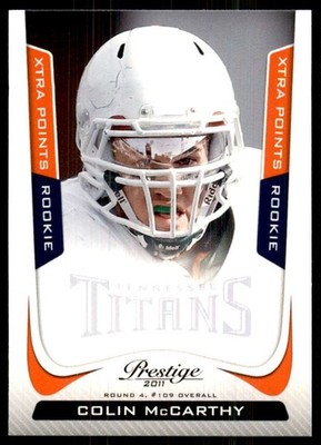 2011 Prestige Xtra Points Orange Colin McCarthy #221