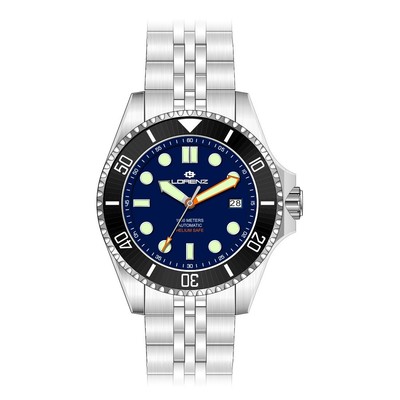 Lorenz Diver 1000   Men's Automatic Steel Watch Blue (21064BB)