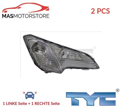 NEBELSCHEINWERFER PAAR SET TYC 19-14365-15-9 2PCS I FÜR FORD ECOSPORT