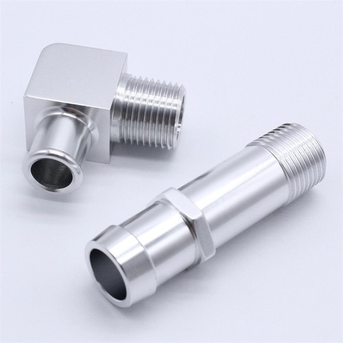 Practical Heater Hose Fitting 3/4" Water Pump 5/8" 90 For Chevy 4530/9514X Set - Picture 2 of 5