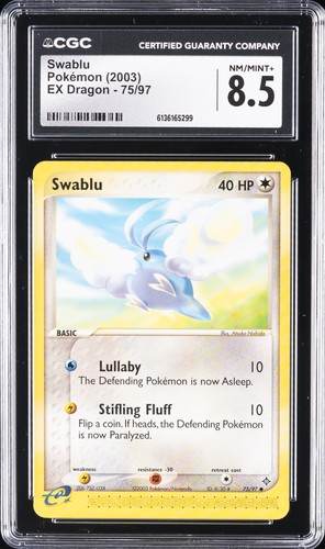 Swablu graded CGC 8.5 for sale on eBay