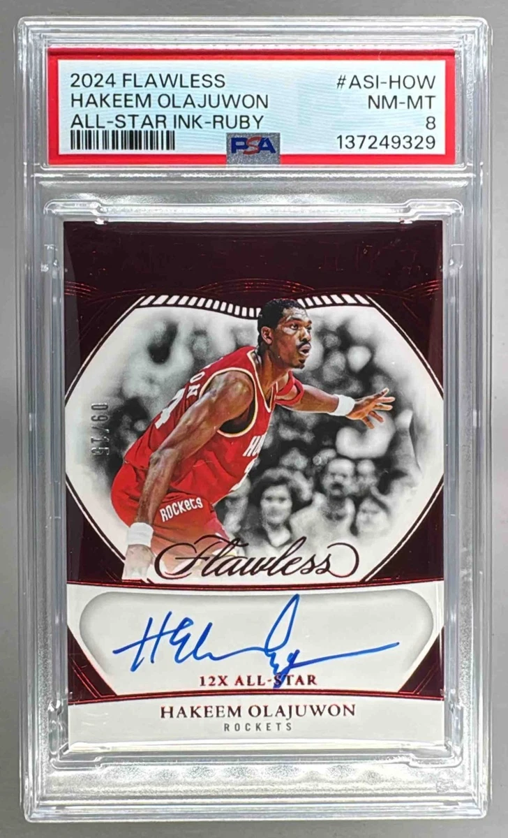 Hakeem Olajuwon Autograph Basketball Cards for sale | eBay