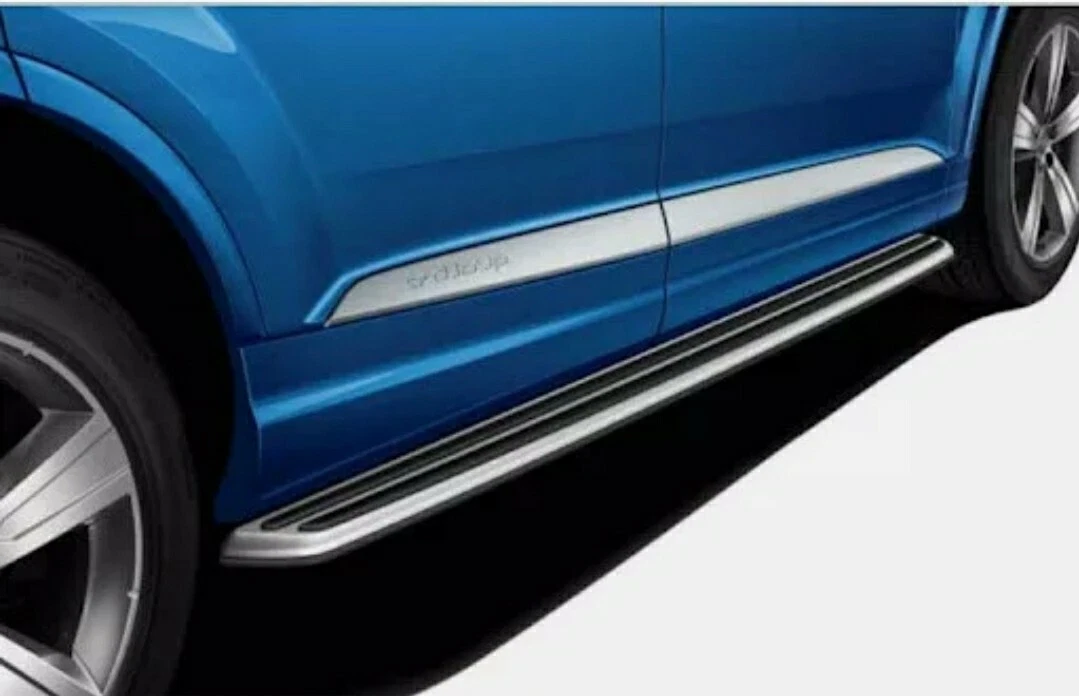 New Genuine Stainless Steel Audi Q7 SQ7 side steps running