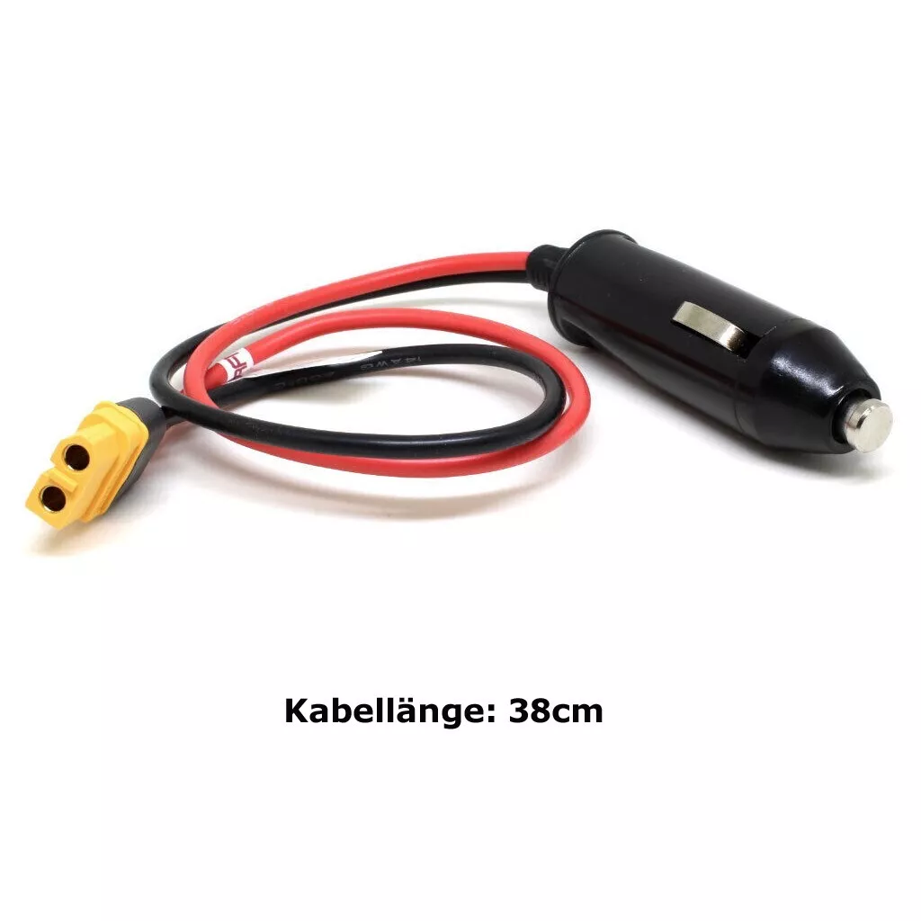 Zigarettenanzünder KFZ Auto Stecker Ladekabel Adapter mit XT60 Buchse, 8,90  €