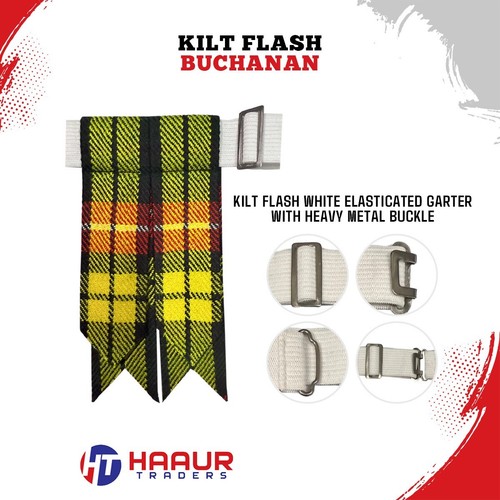 AAR Kilt Blitze schottische mehrfarbige Tartane kommen schwere Schnalle + Strumpfband - Bild 142 von 223