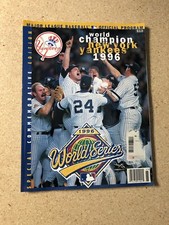 Major League Baseball Program - World Champion New York Yankees 1996 - SE