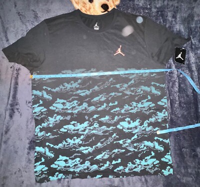 NIKE AIR JORDAN JUMPMAN FLY HIGH BLACK T SHIRT 789630-010