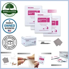 120 Count Microfiber Hearing Aid Wipes Plus Cleaning Tools for Earphones