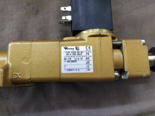 Versa VXX-4334-HC-H2-MS-U-29G-D024 Solenoid Valve 24 VDC VXX4334HCH2MSU29GD024 - Picture 2 of 11