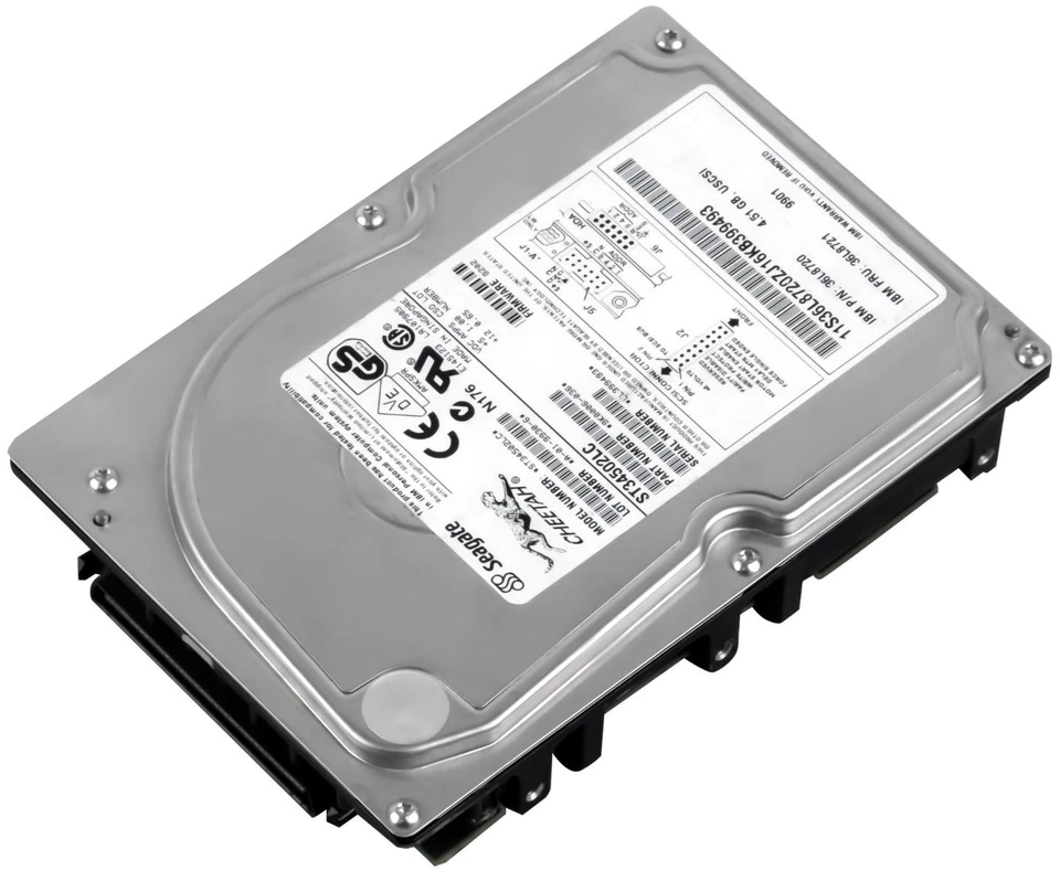 Disco Rigido IBM 36L8721 36L8720 ST34502LC 4.5GB 10K SCSI U80 3.5'' - Image 2 of 3